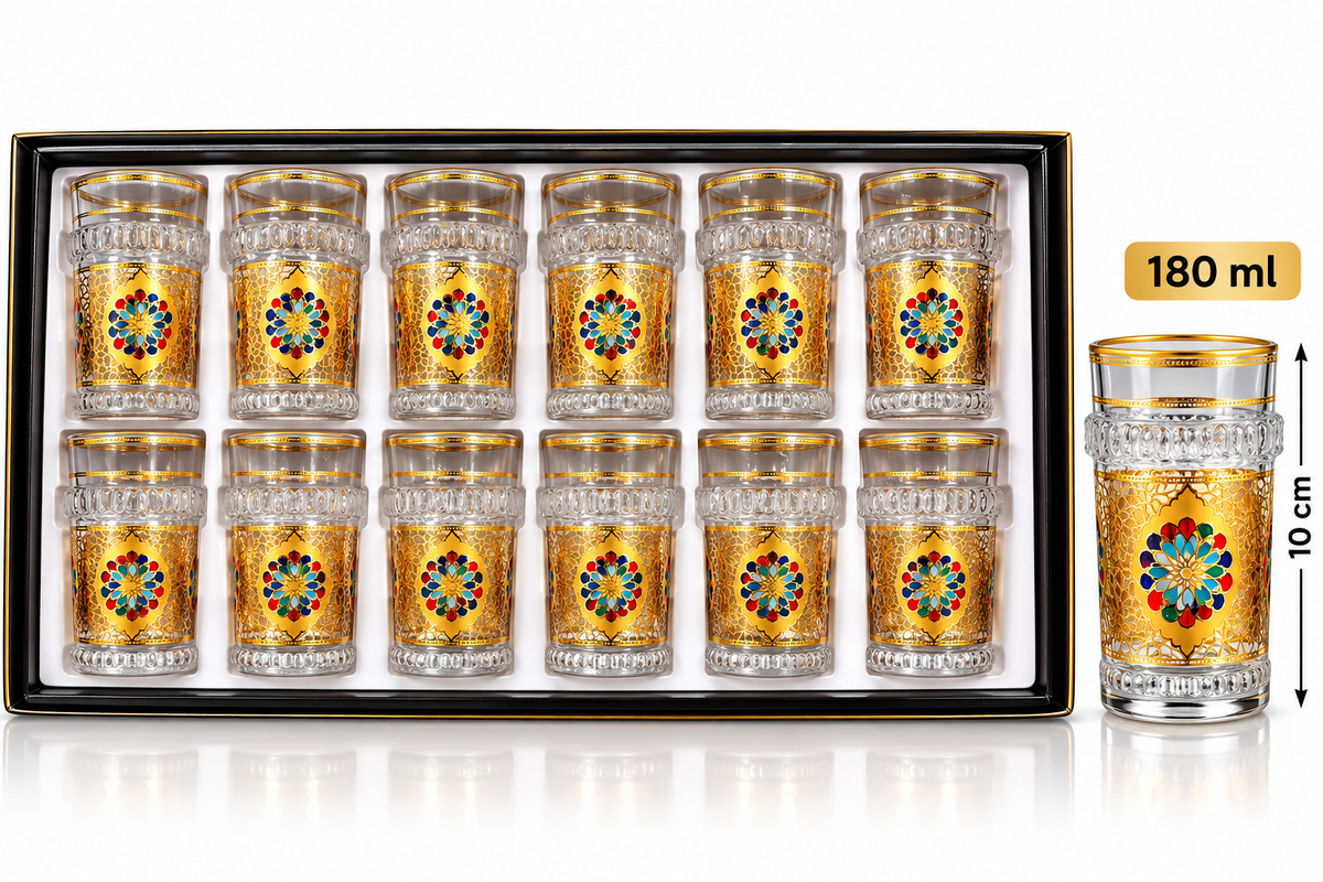 Marokkanische Teegläser 180ml