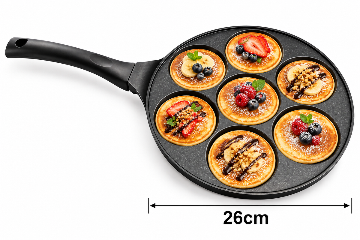 Eierpfanne Pancake Pfannkuchenpfanne Spiegelei Pfanne 26 cm