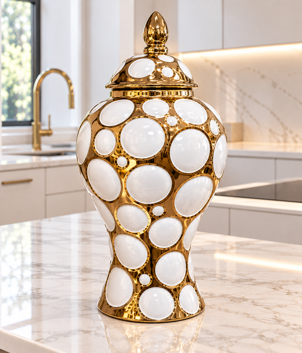 Vasen gold vase Porzellan vasen Trend vasen