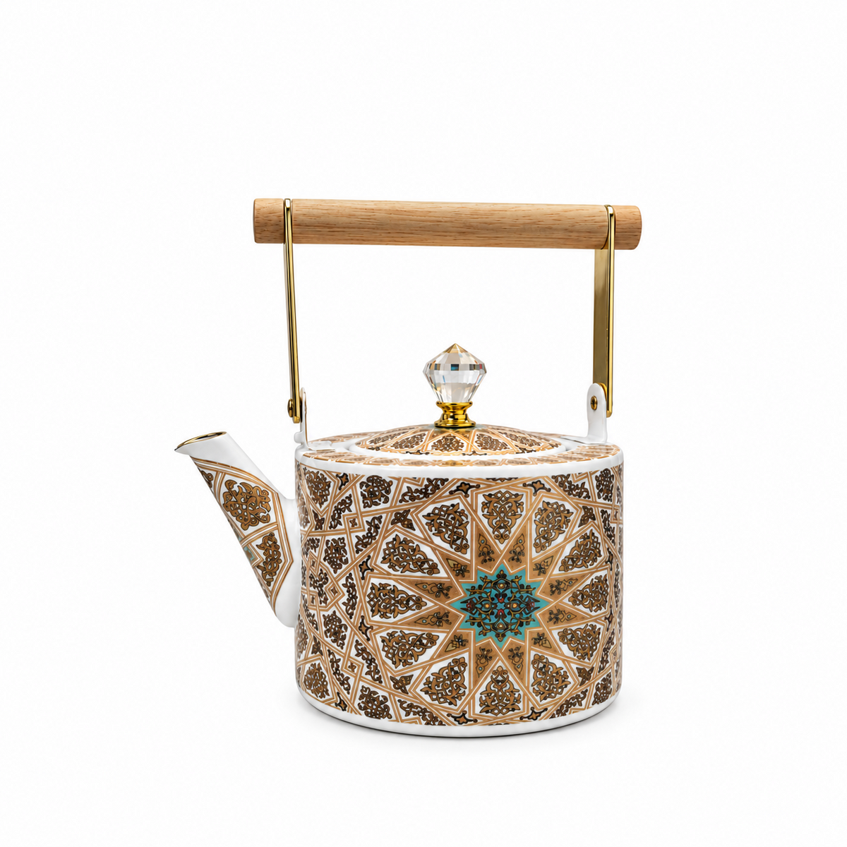 Tee Kanne orientalisch Edehlstahl Kanne