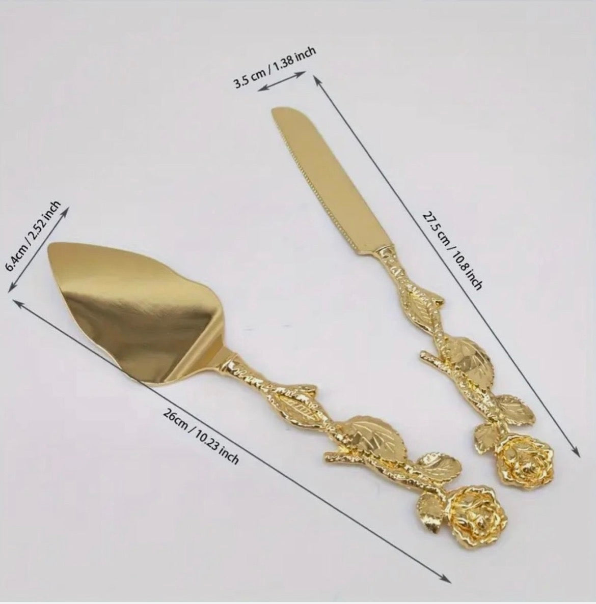 Tortenbesteck zur Hochzeit Set Kuchenmesser Tortenheber Tortenmesser