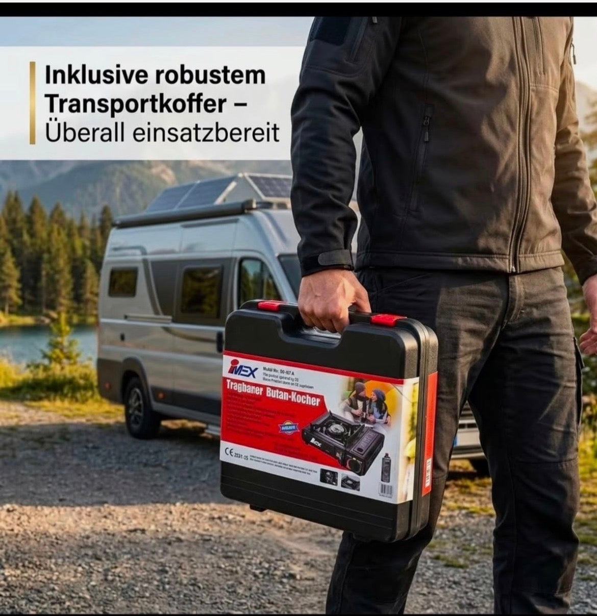 Campingkocher Gaskocher Kartuschenkocher Butangas Kocher Tischgrill Hotpot Grill
