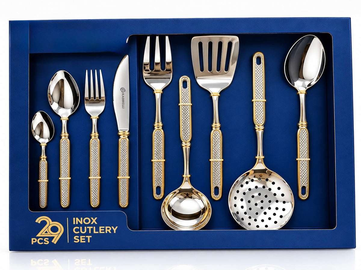 Besteck set, Küchen Helfer set, servier helfer