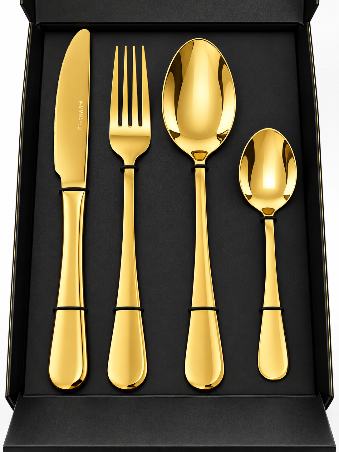 Besteck Set gold Silber Besteck set Löffel