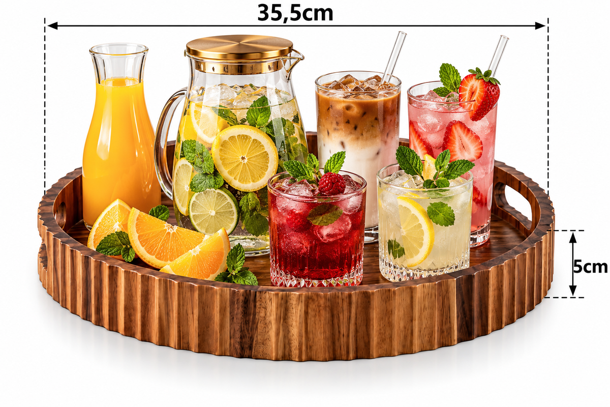 Schale Akazienholz Schüssel Holzschale Snackteller dipschale Serviertablett