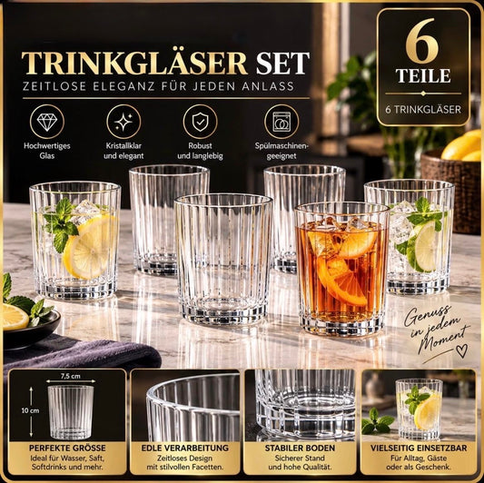 6er Gläser,Trinkgläser