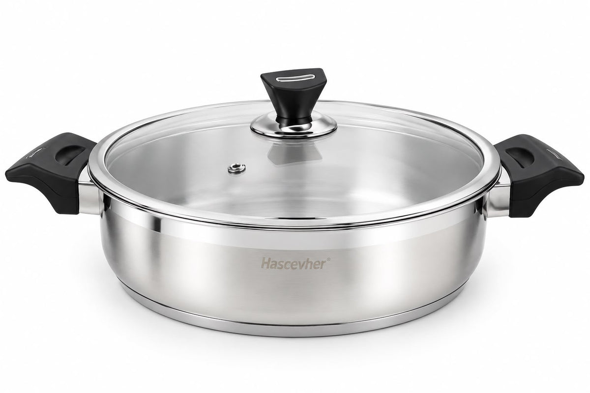 Kochtopf Kochgeschirr Edelstahl Induktion 28cm