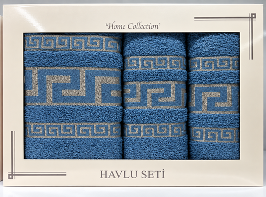 Handtuch Set -3-teilig Badetuch