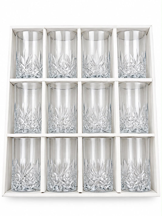 12tlg Teegläser transparent Trinkgläser