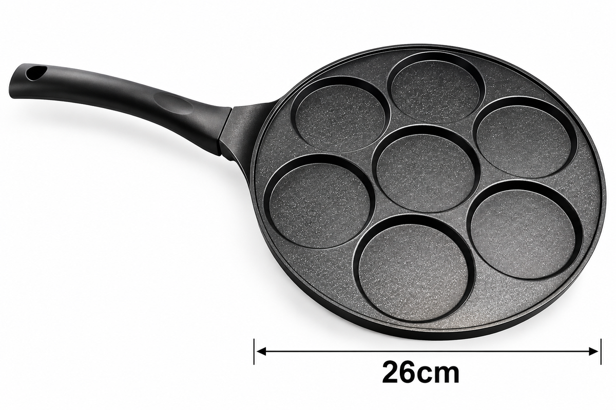 Eierpfanne Pancake Pfannkuchenpfanne Spiegelei Pfanne 26 cm