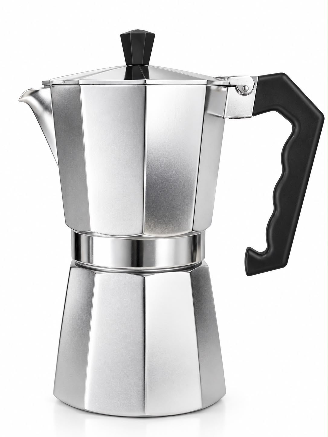 Espressokocher Mokka Kanne 9 Tassen Kaffee Zubereiter