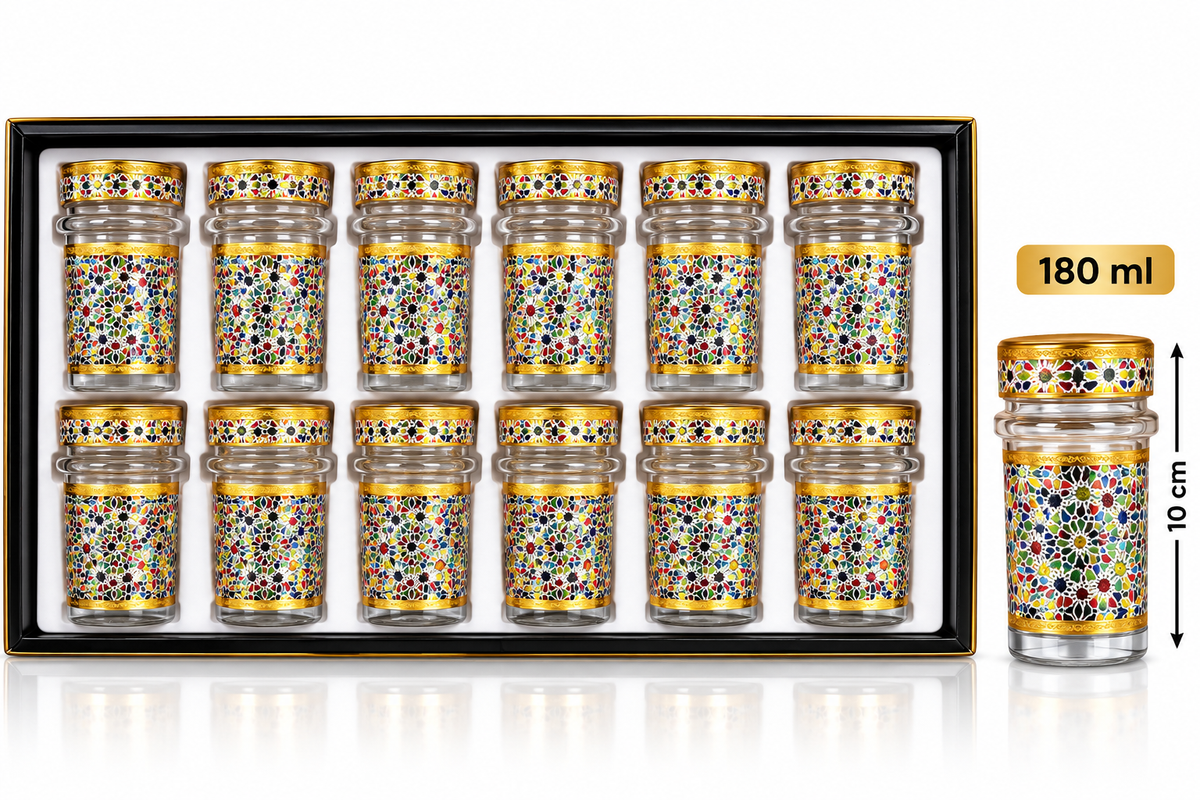 Marokkanische Teegläser 180ml