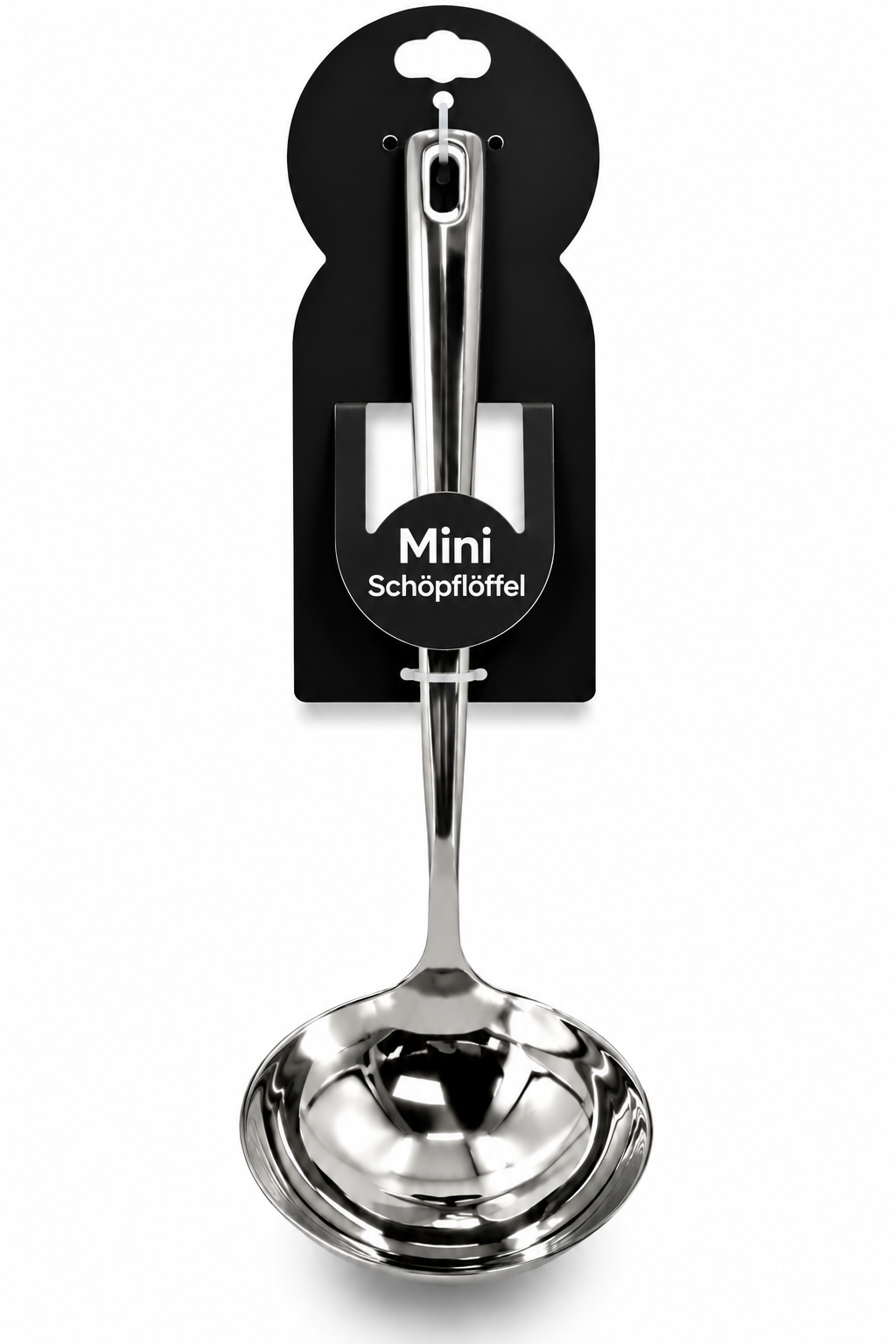 Schöpflöffel Mini Edelstahl silber