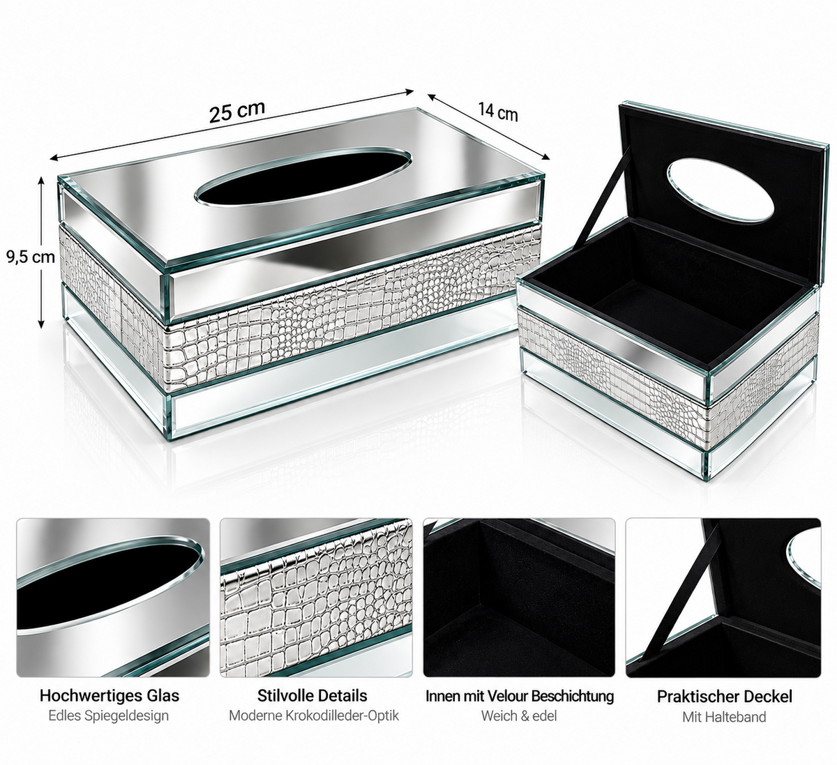 Tuch Box Kosmetik Tücher Box Tücher haltung