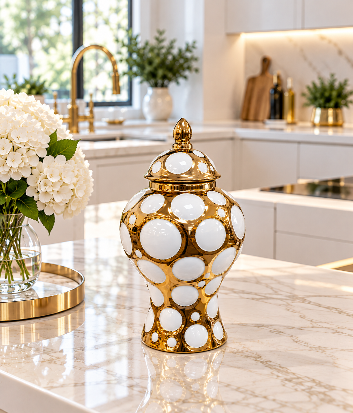 Vasen gold vase Porzellan vasen Trend vasen