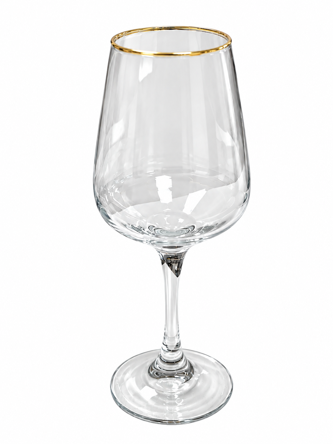 Gläser Set Wein Gläser mit Gold rand