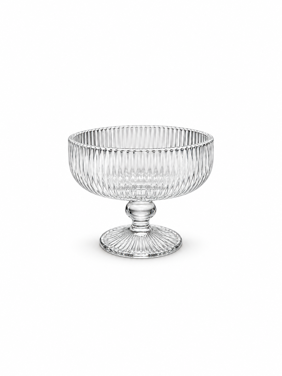 Schalen Set Glas Schalen auf Fuß