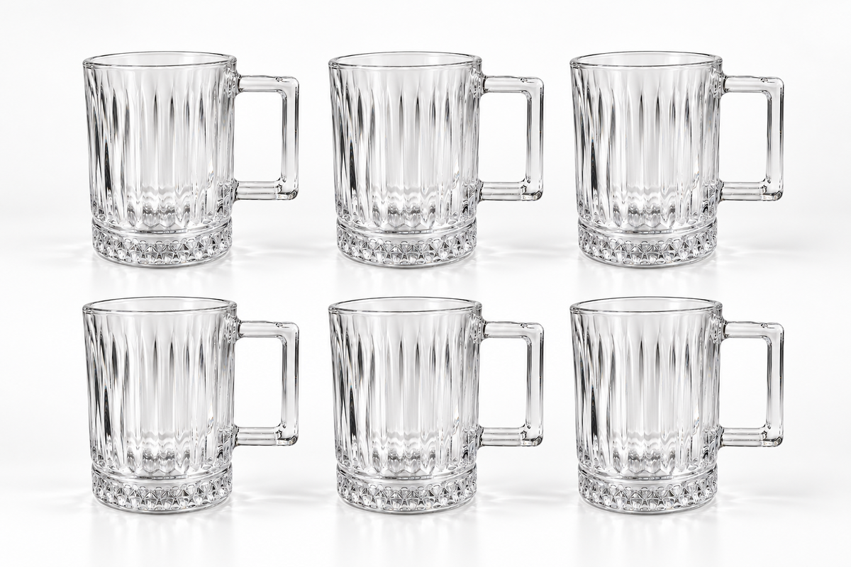 Trinkgläser mit Henkel Tee Gläser Tee set