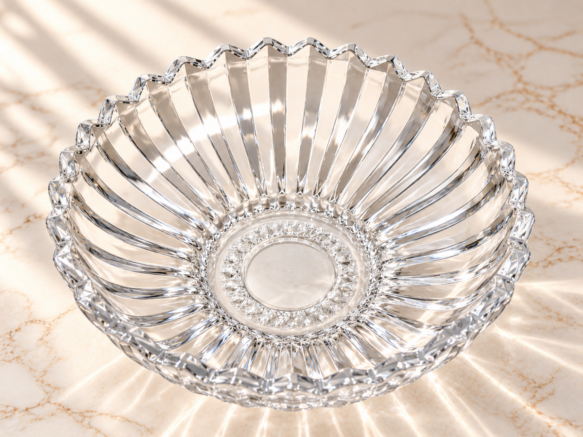 Glas Schale Obst Schale Deko Schale