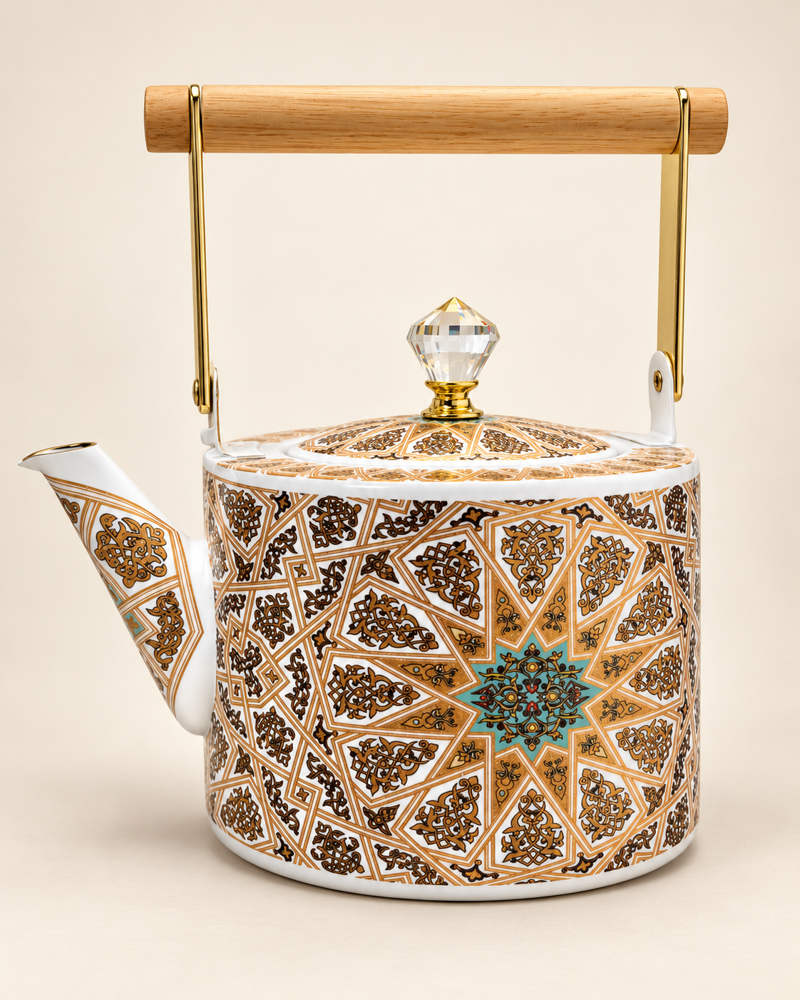 Tee Kanne orientalisch Edehlstahl Kanne