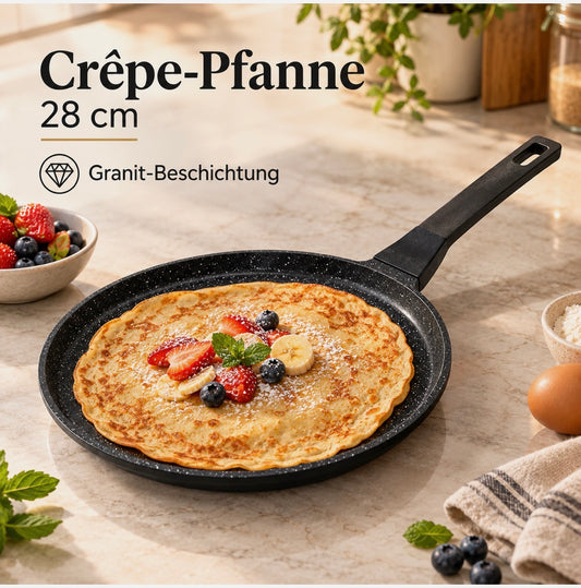 Crepes-Pfanne Pankake Pfannkuchen 28cm