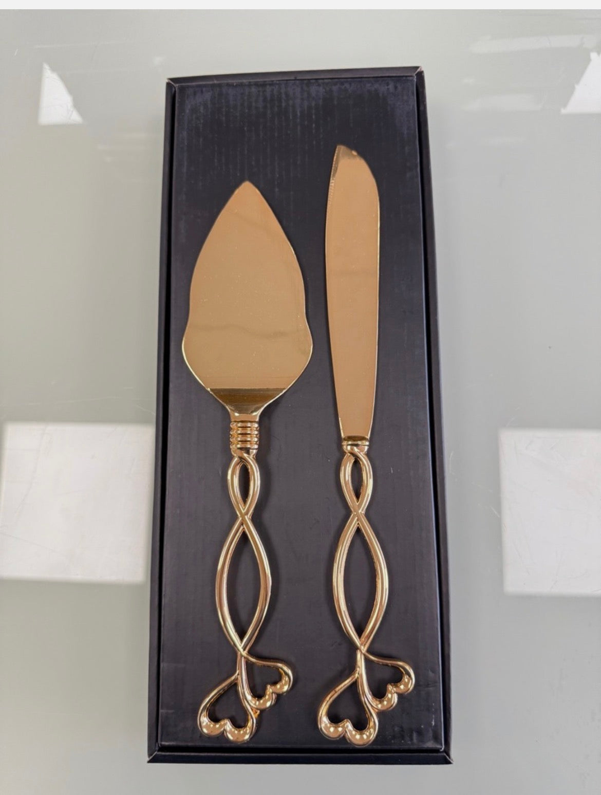 Tortenbesteck zur Hochzeit Set Kuchenmesser Tortenheber Tortenmesser