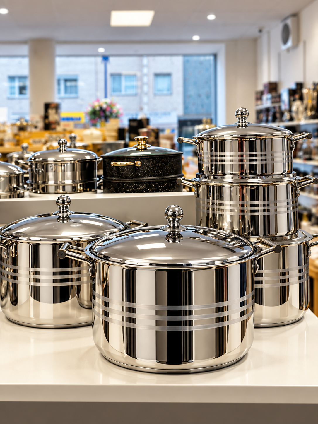 Jumbo Topfset Induktion 10-tlg Kochtopf Kochgeschirr
