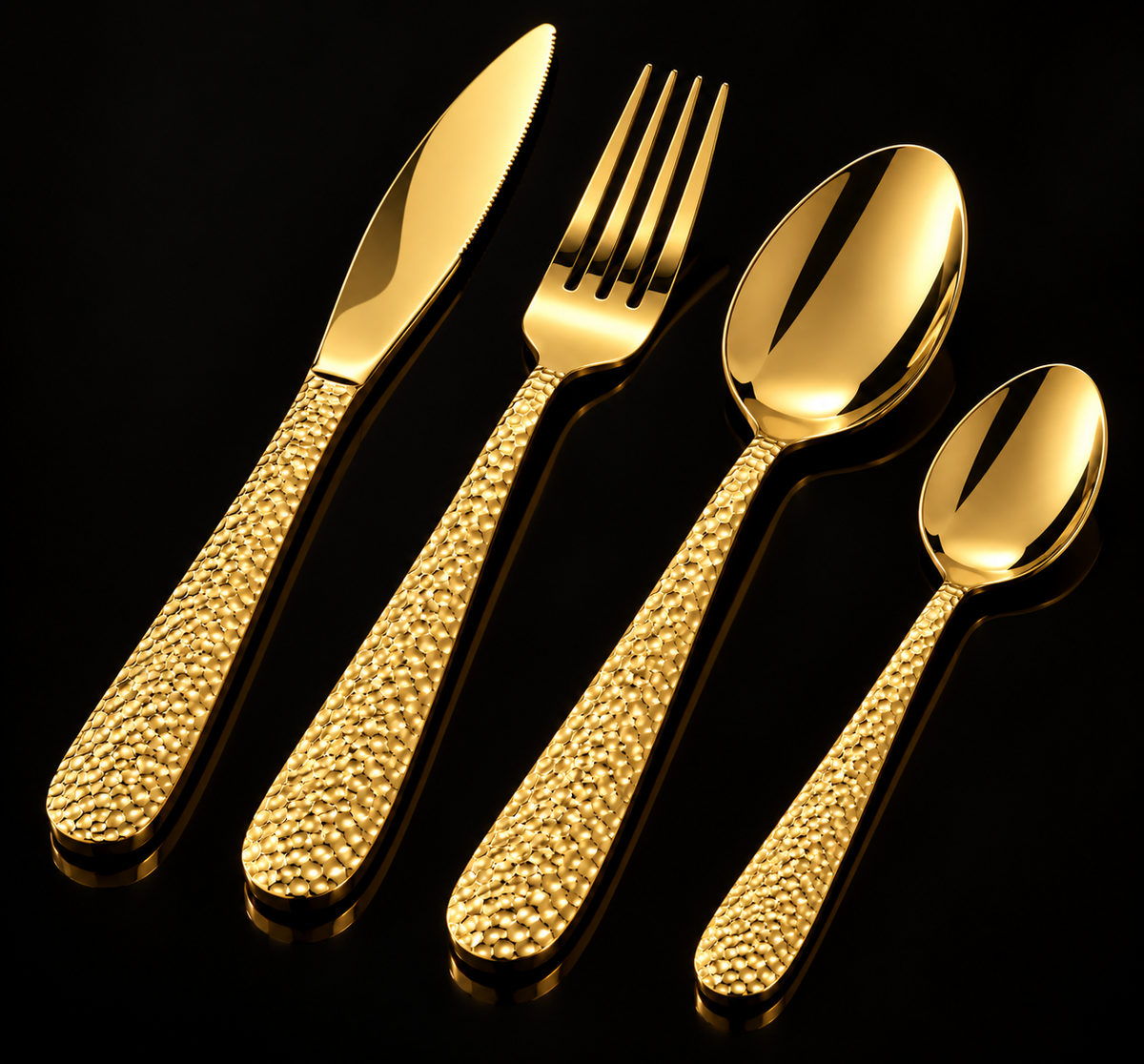 Besteck Set gold Besteck Löffel set