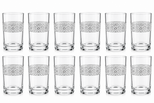 Gläser set marokkanische Tee Gläser 12stück Gläser